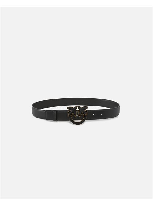 cintura con fibbia rivestita in pelle 3cm Pinko | 103792 A1Z5Z99Q